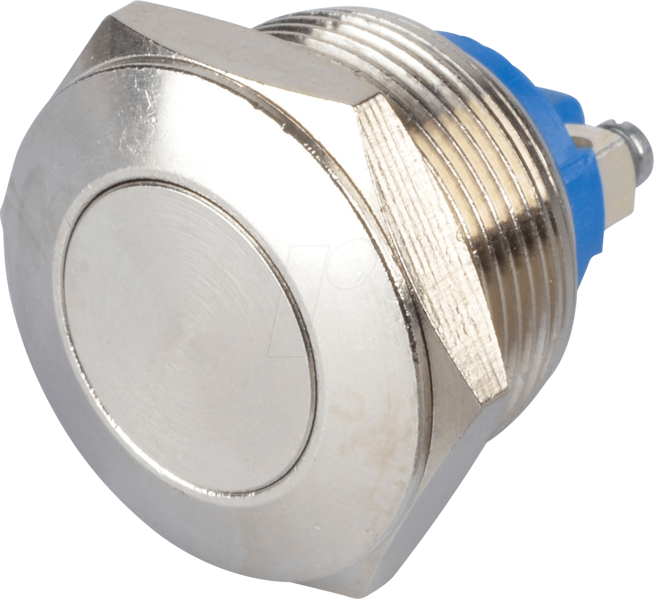 AV22 S - AV-Taster Ø 22 mm, flacher Betätiger, Schraub.