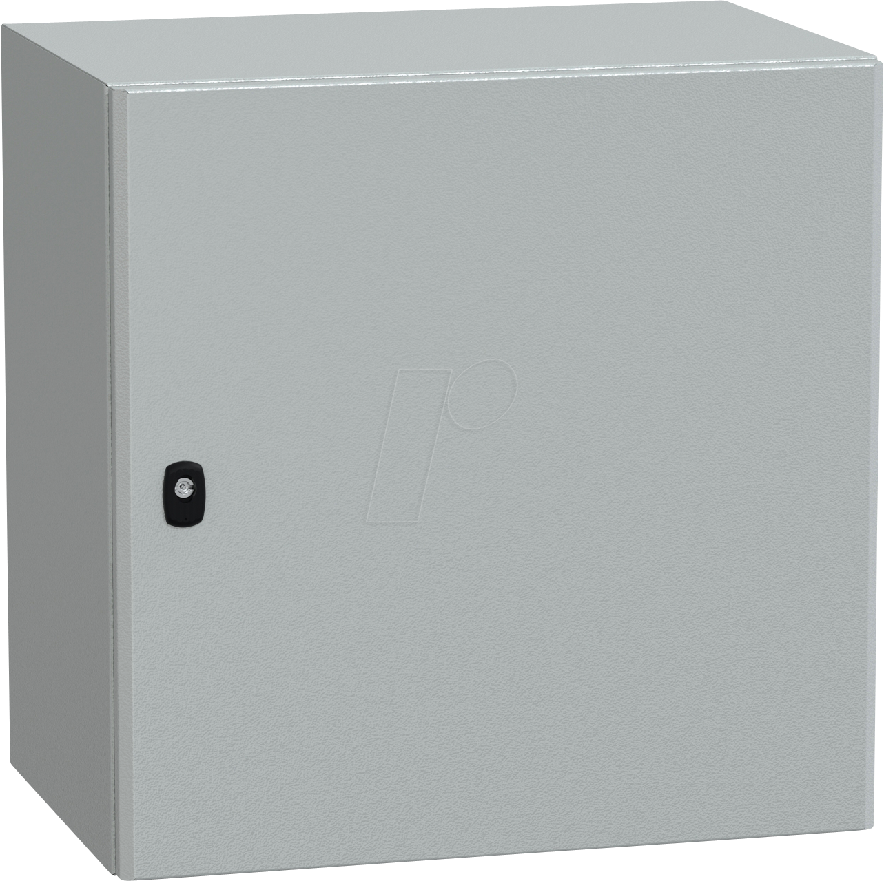 NSYS3D6640P - Stahlgehäuse S3D Volltür mit Montageplatte 600 x 600 x 400