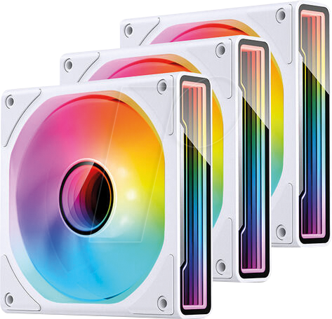 JNB 53726 - Jonsbo Gehäuselüfter ARGB, PWM, Reverse 120mm