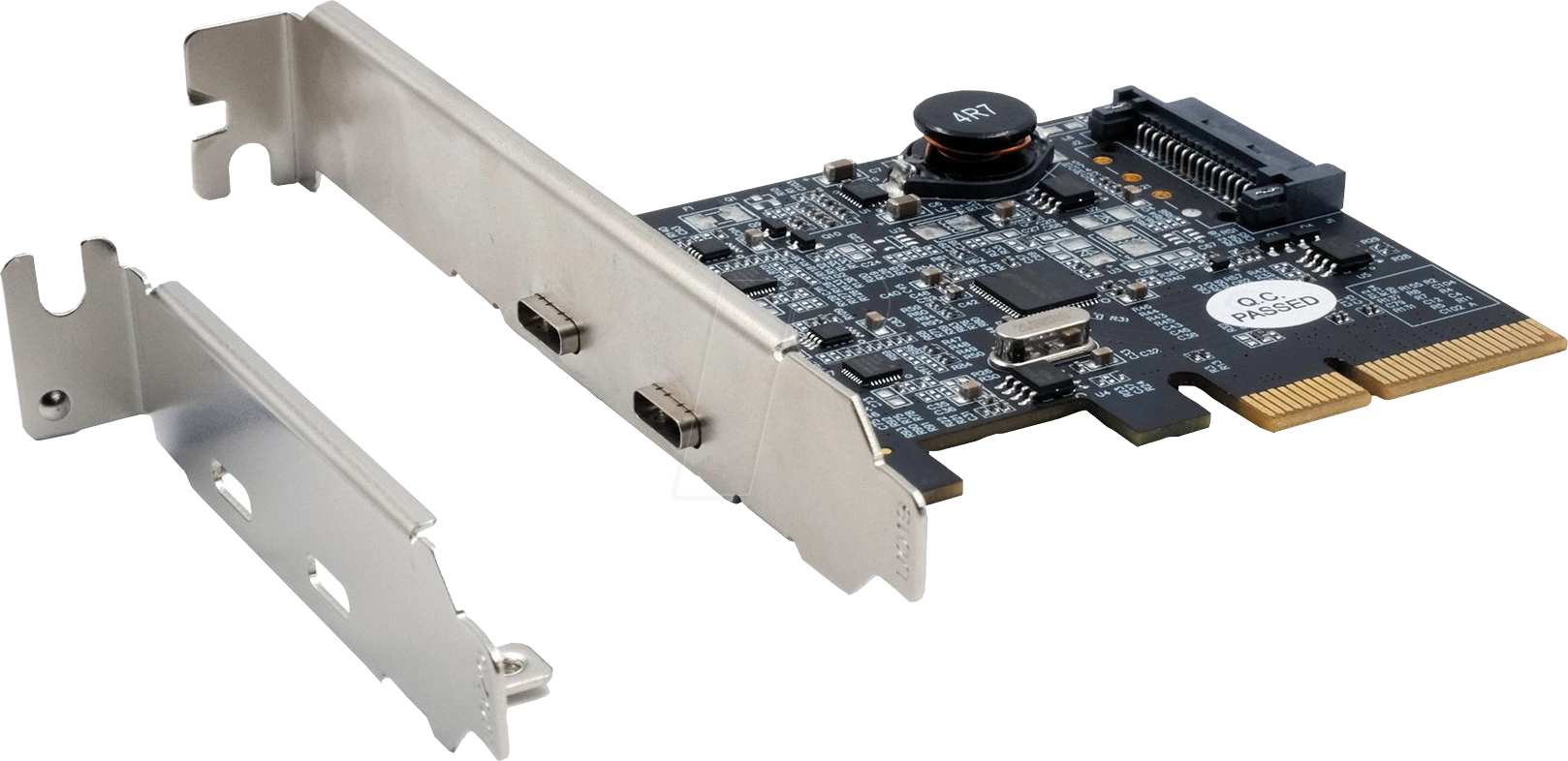 EXSYS EX-12000 - PCIe x4 > 2 x extern USB 3.1 Type C