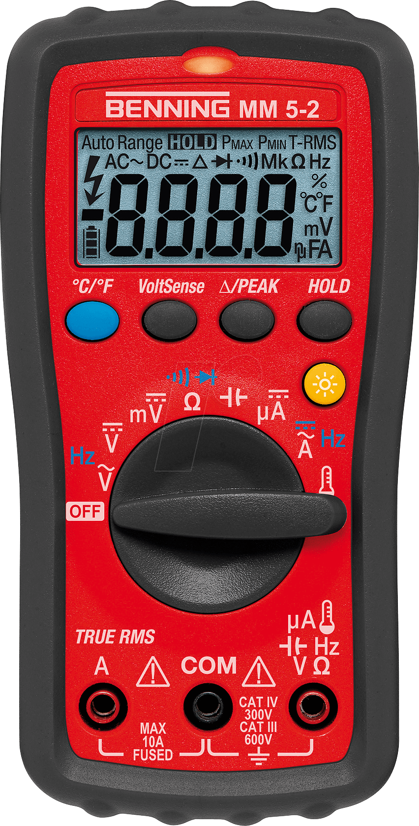 Thumbnail - BENNING MM 5-2 - Multimeter MM 5-2, digital, 6000 Counts, TRMS