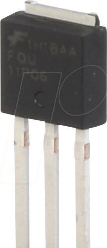 Thumbnail - FQU 11P06TU - MOSFET, P-Ch, -60V -9,4A 0,15R, I-PAK