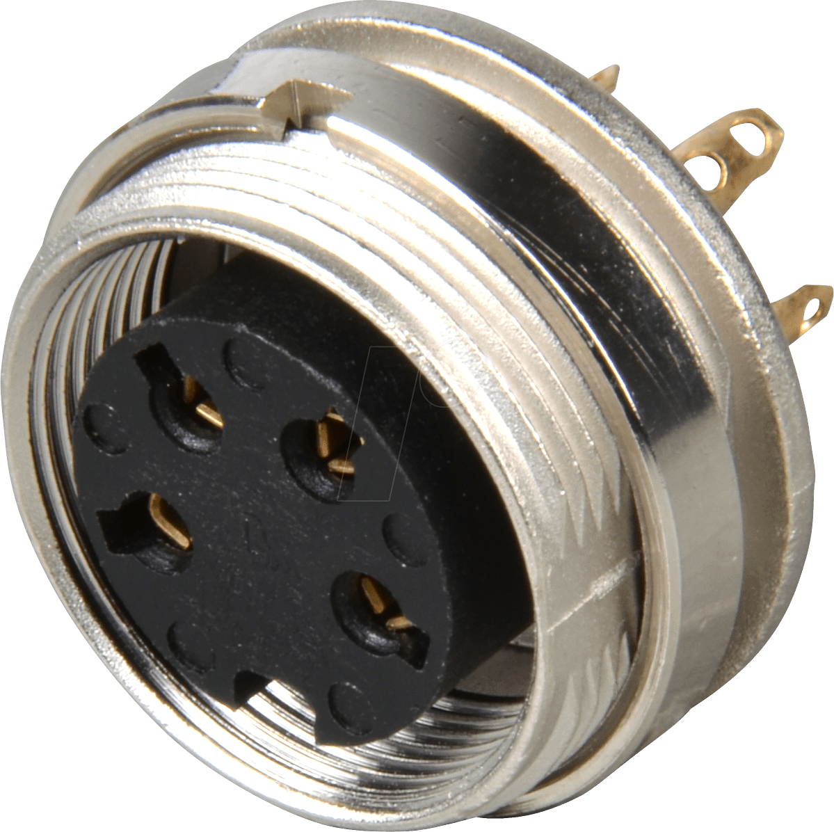 LUM KGV 40 - Einbaukupplung, Rückseitenmon., IP40, 4-polig