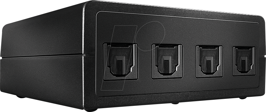 LINDY 70437 - TosLink Switch, 4-Port, Audio