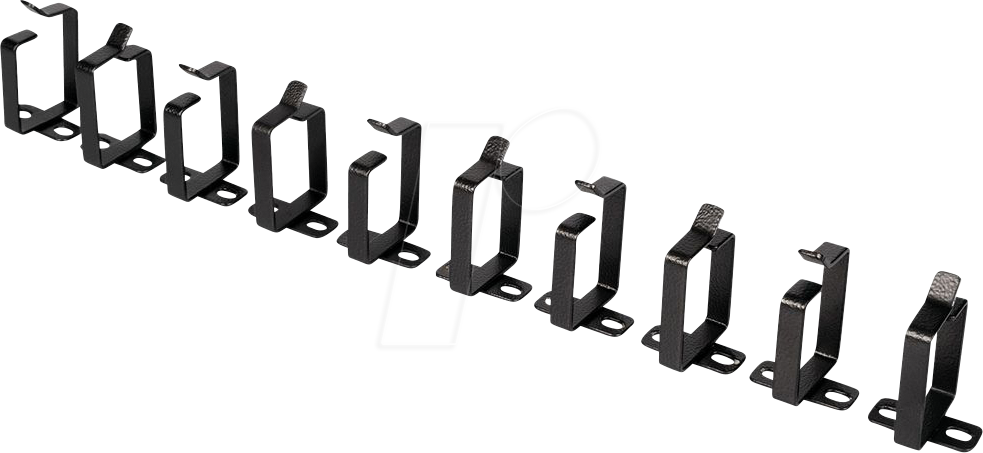 Thumbnail - ROLINE 26210101 - Kabelführungsbügel, 10 Stück, schwarz