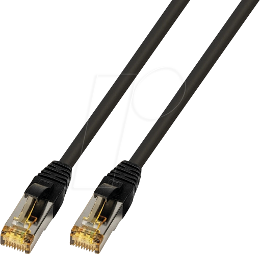UF CAT6A SW 1,5 - Cat.6a Ultra Flex -Patchkabel - 1,5 m - schwarz