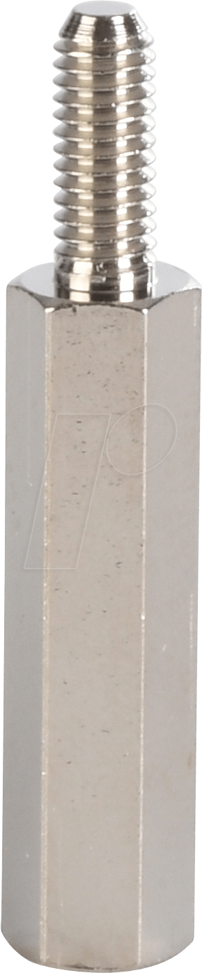 VT DA 20MM - Distanzhülsen, Metall, 6-Kant, M3, 20mm