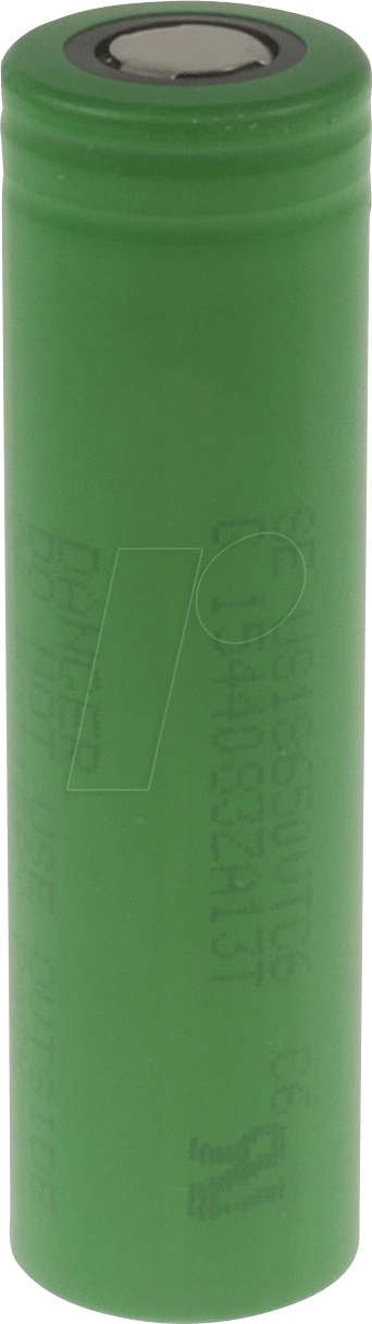 SON 18650 VTC6 - Industriezelle, 18650, 3,6 V, 3210 mAh, ungeschützt, 2er-Pack