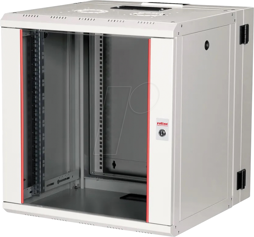 ROLINE 26210012 - 19'' Wandgehäuse, 12 HE, Tiefe 600mm, grau