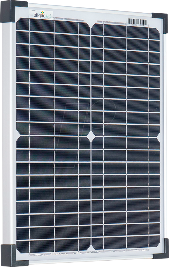 OFF 3-01-001560 - Solarpanel, Mono, 12 V, 20 W