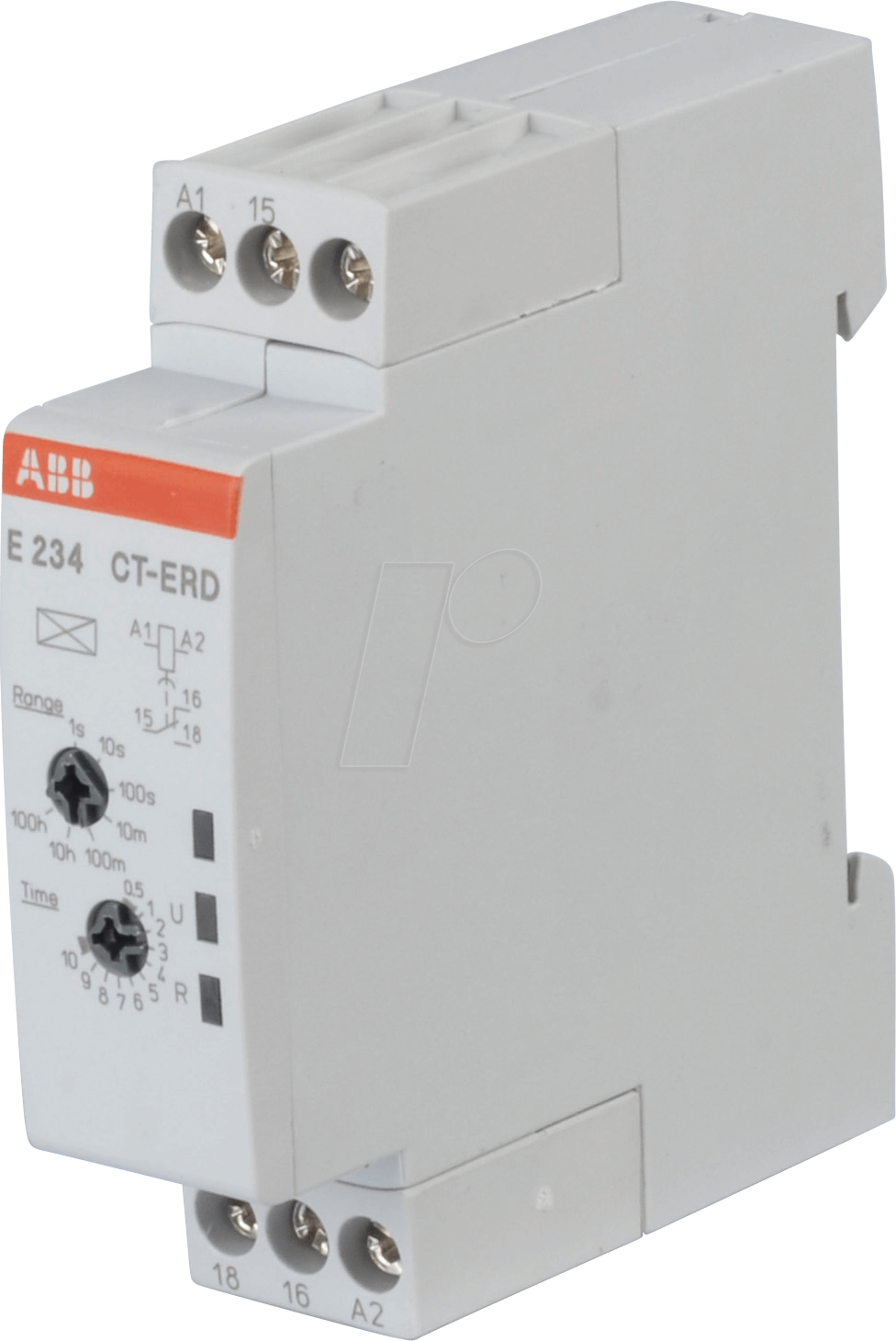 Thumbnail - ABB E234CT-ERD12 - Zeitrelais - 1 Wechsler, 6A, Anzugsverzögert