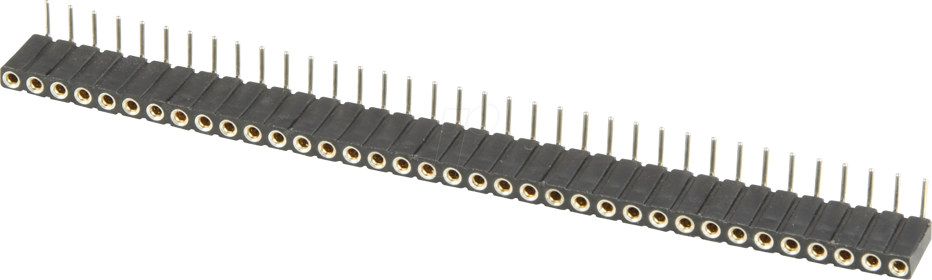W+P 154-036-1 - Präzisionsbuchsenleiste, gewinkelt, RM 2,54, 36-polig