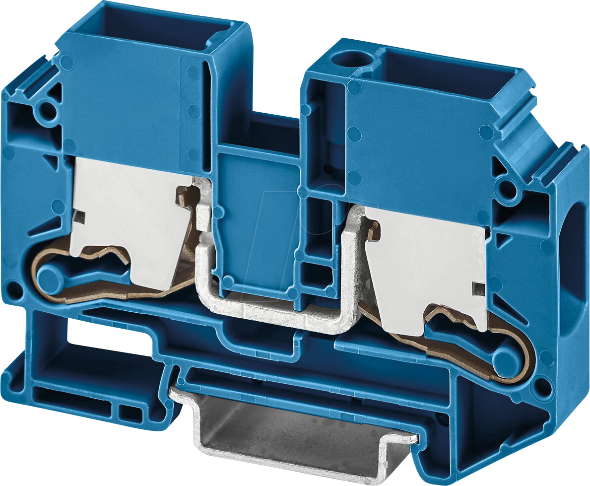 XTV 16 BU - Durchgangsklemme XTV Push-X, 16 mm² - blau