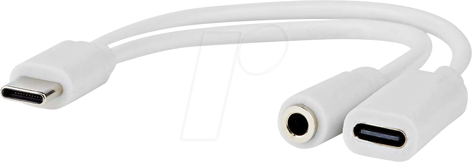N CCGB64922WT01 - Adapter USB 2.0 C Stecker > C Buchse + Klinke