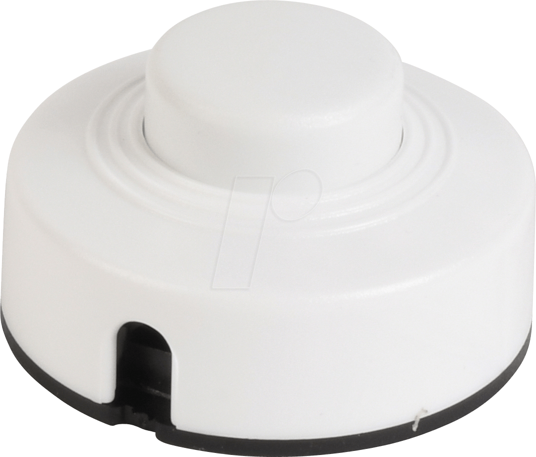 TZS 8020 WS - Tret-Zwischentaster, 30 x 50 mm, weiß