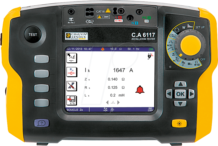 CHAU P01145460 - Installationsprüfgerät C.A 6117, DIN VDE 0100