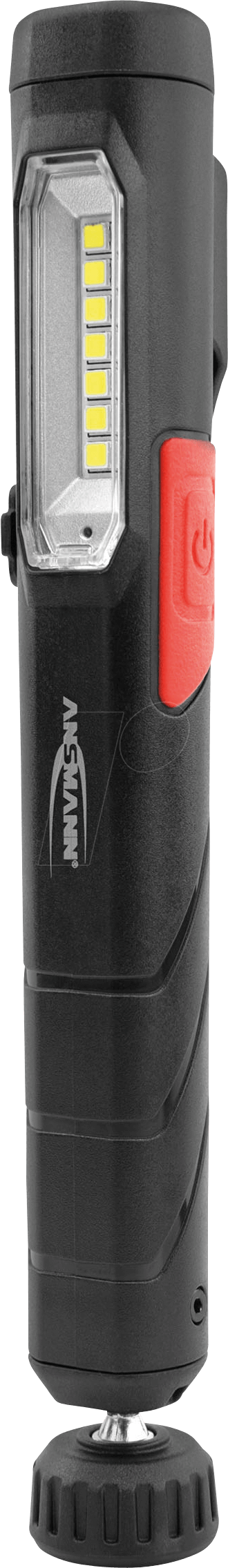 ANS 1600-0305 - LED-Arbeitsleuchte, 210 lm, Akku, schwarz / rot