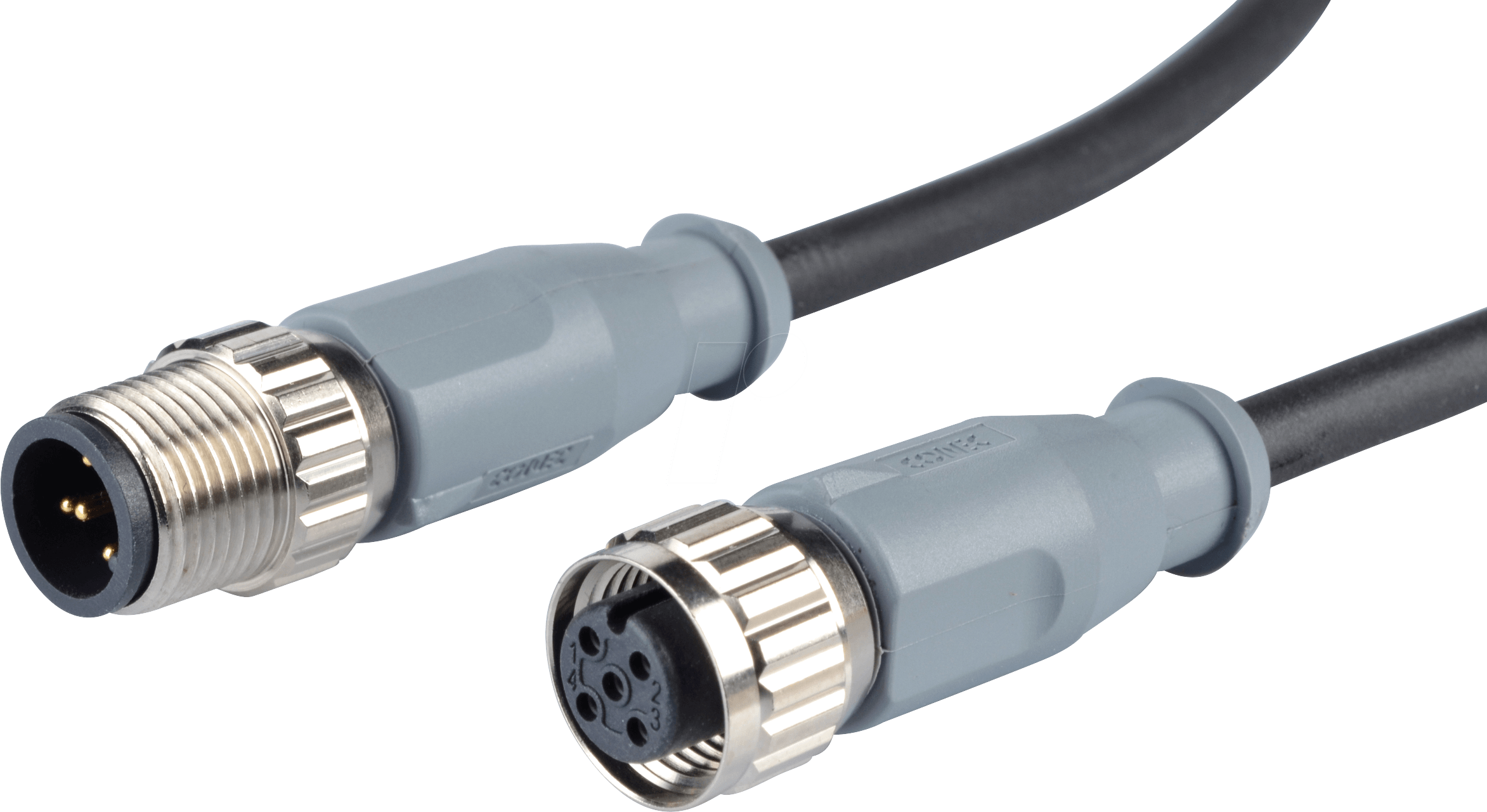 SAL12 RKS53 - SAL M12x1 - 5-pol, Verbindungsleitung, 3 m