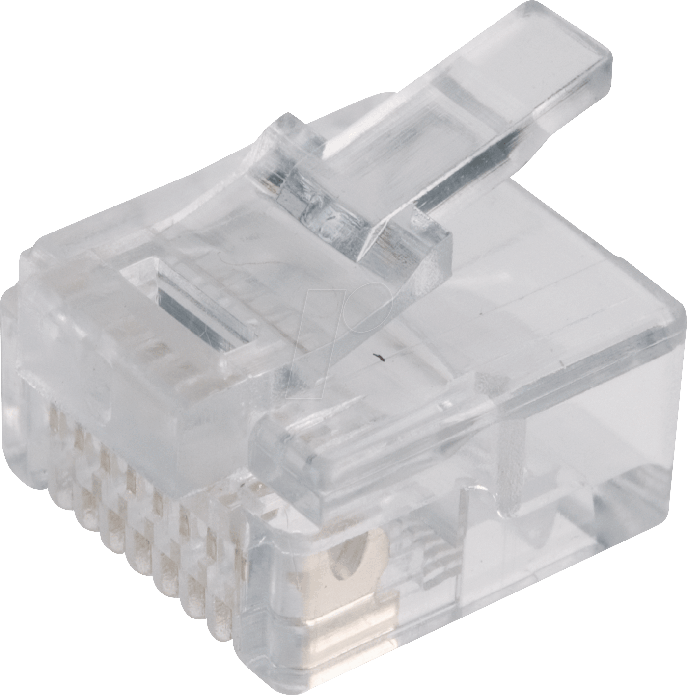 Thumbnail - MP 8-8RK - Modular Stecker RJ45 für Rundkabel, 8/8, kurz