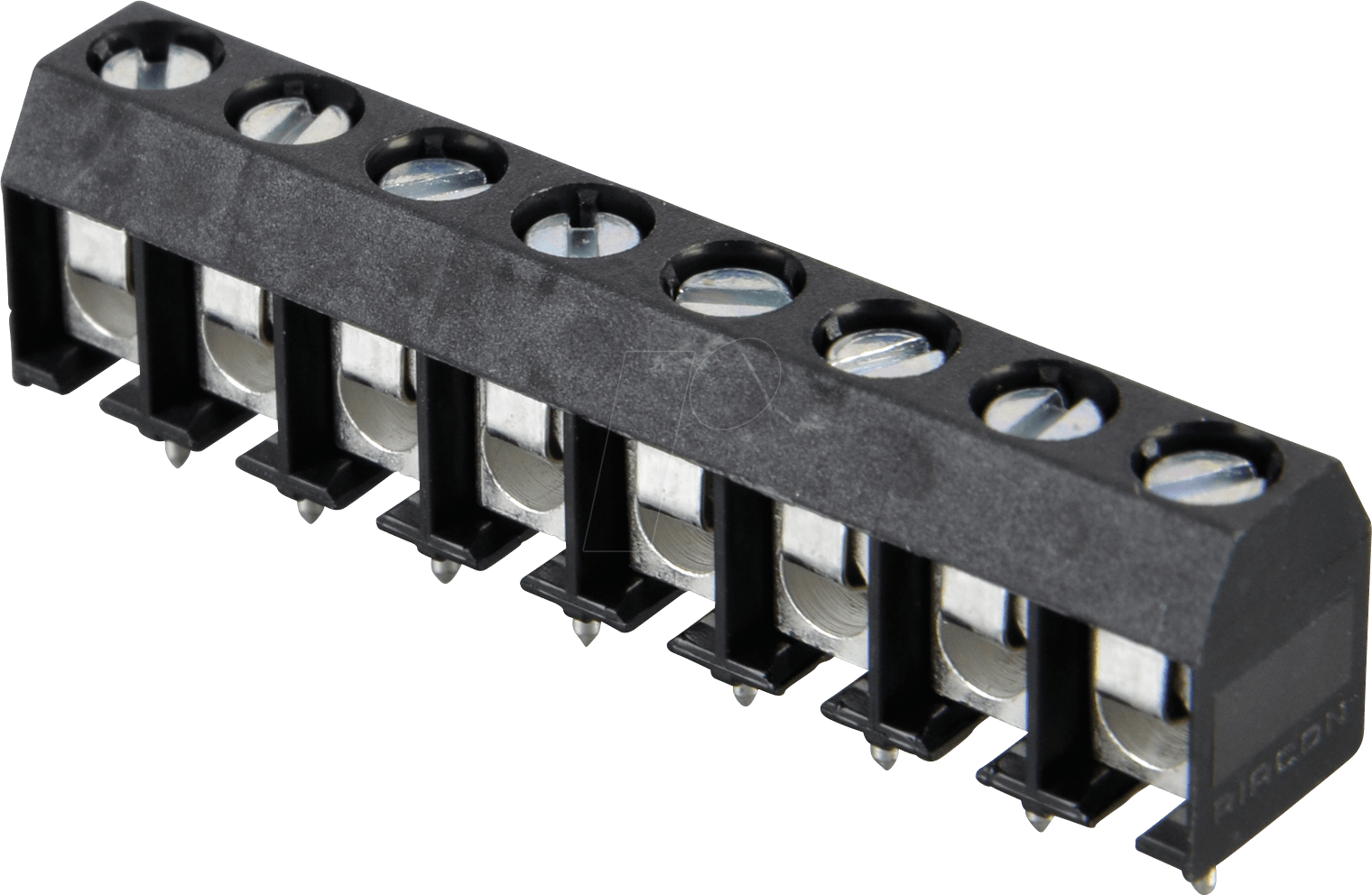 AKL 101-08 - Anschlussklemme, 8-pol, Ø 2 mm, RM 5,08
