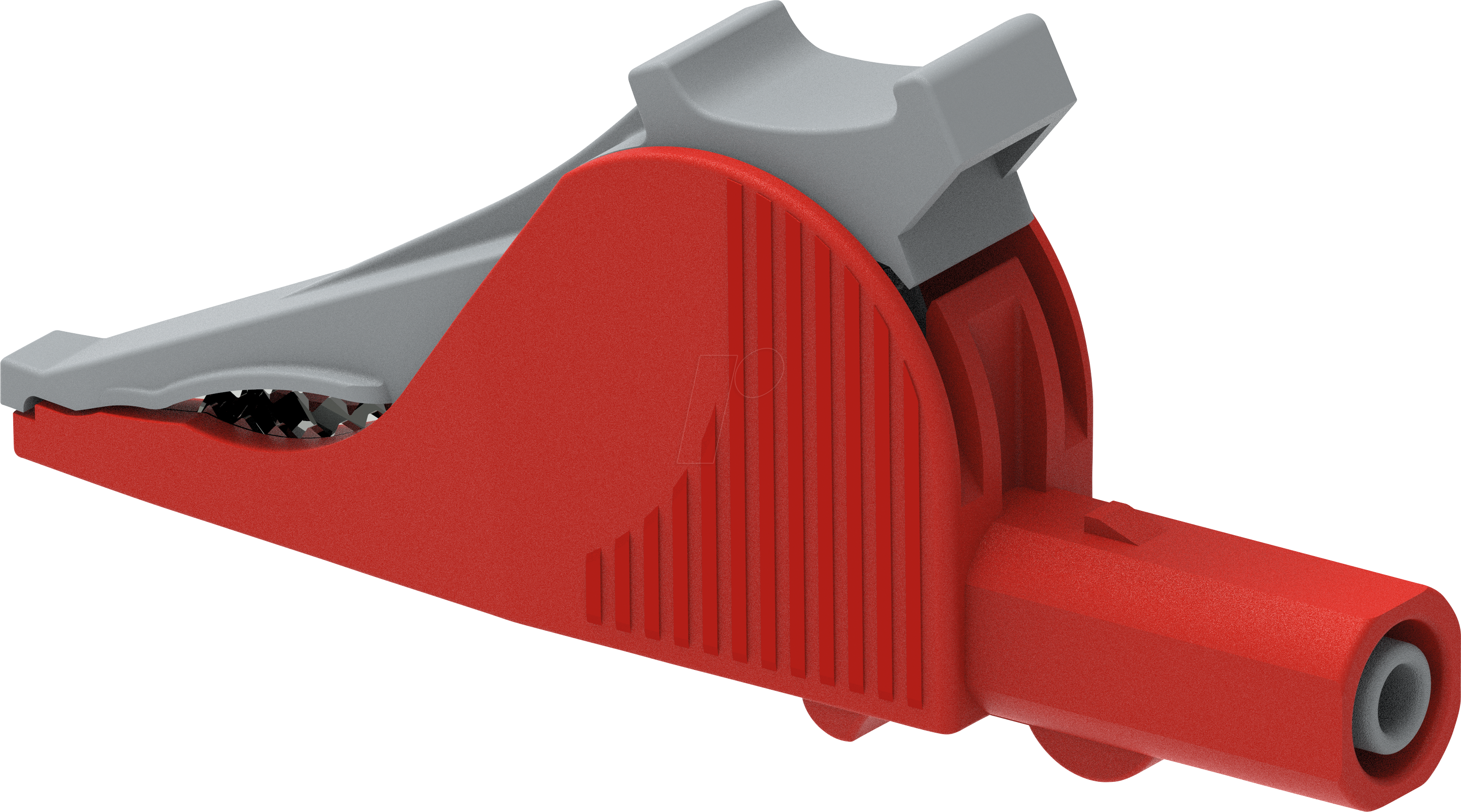 PJP 5066-IEC-R - Krokodilklemme, 4 mm, rot