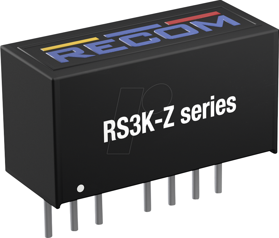 RS3K-2424SZ-H3 - DC/DC-Wandler RS3K, 9-36 Vin, Single, 24 Vout, 125 mA, SIP8