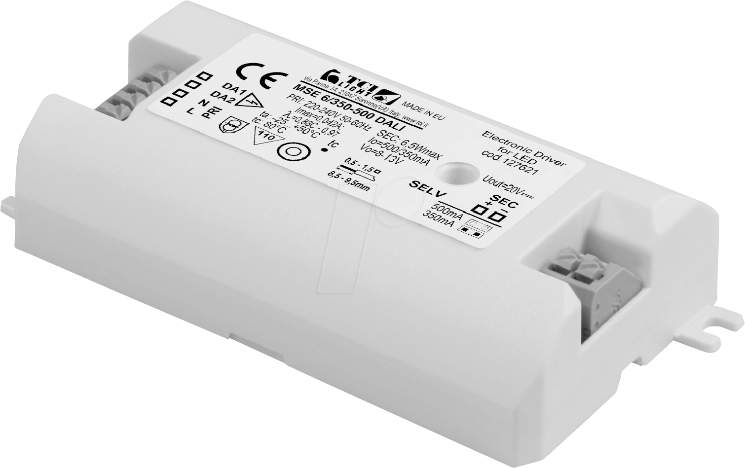 TCI 127622 - LED-Netzteil, 10 W, 350 - 500 mA, DALI