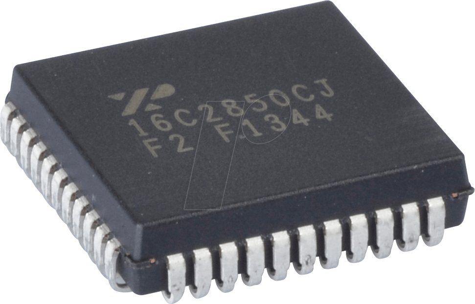 XR 16C2850 CJF - Bus-Controller, Interner Oszillator, PLCC-44
