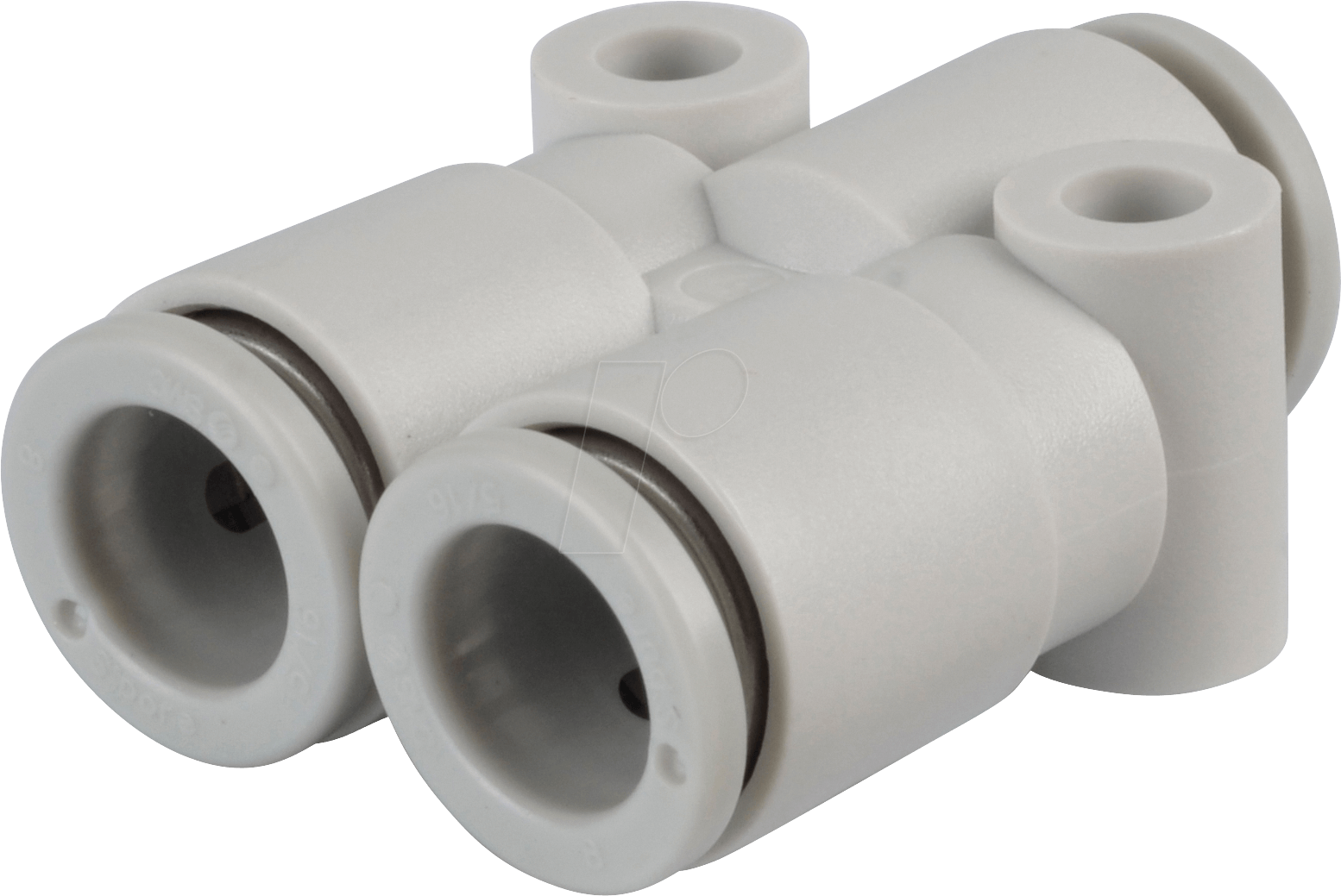 KQ2U10-00A - Y-Steckverzweigung, 3x Ø 10 mm