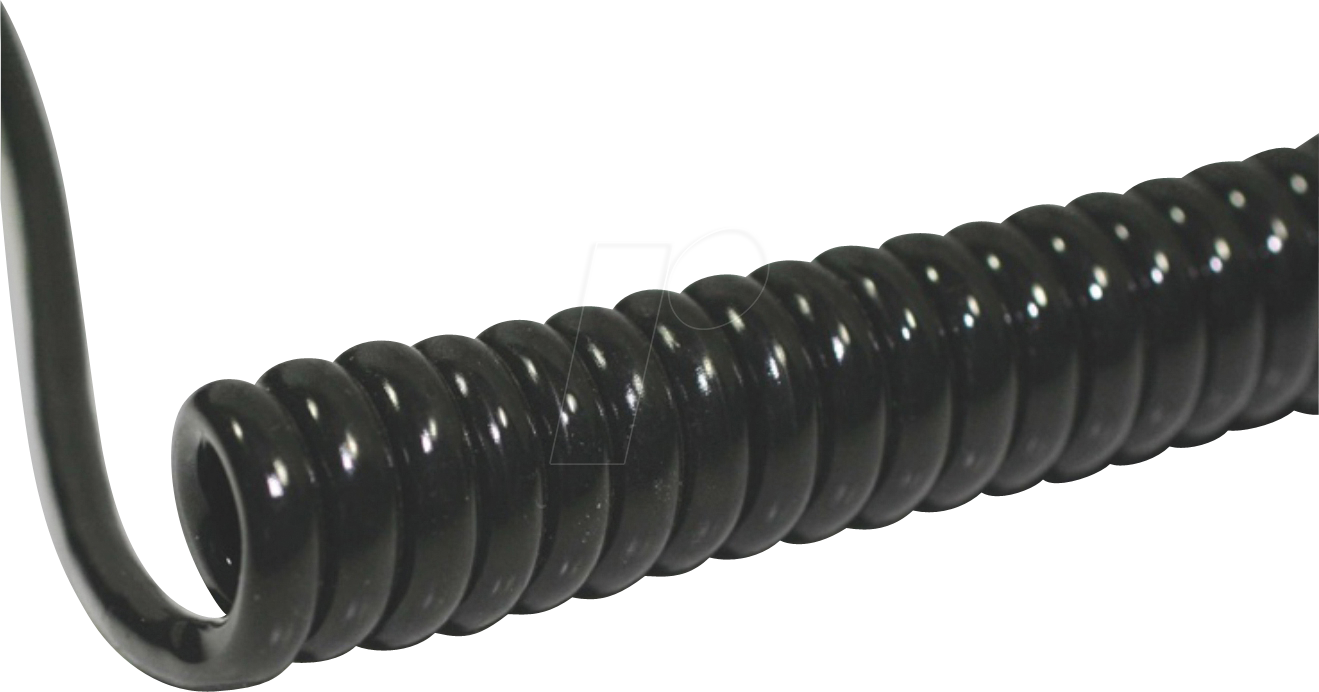 BKL 1506225 - Spiralkabel 4 x 0,25 mm, BL800