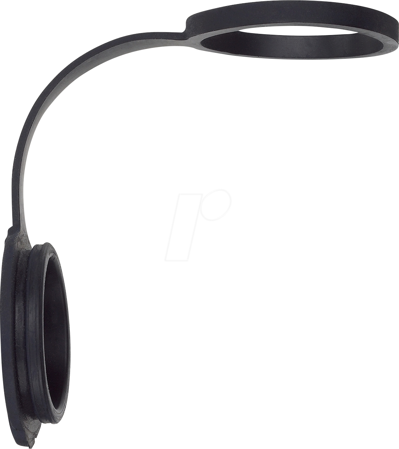 ME 174197 - Merten Ersatz Klappdeckel für Gummi-Kupplung, schwarz