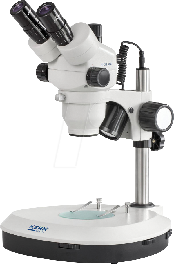 KS OZM 544 - Stereo-Zoom Mikroskop OZM 544, 0,7 x - 4,5 x, 3W LED
