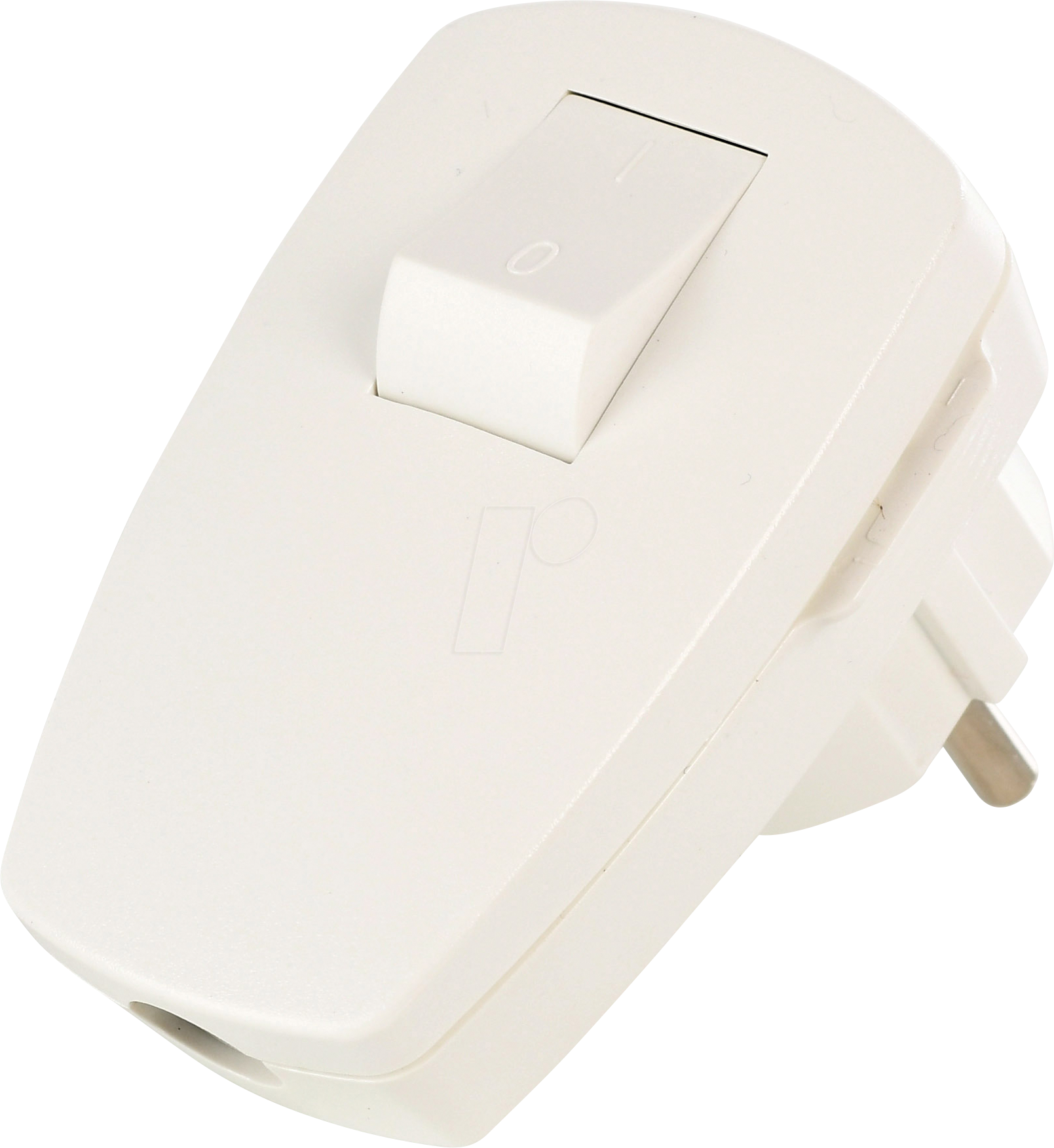 BACH 911.271 - Winkelstecker, Typ F - CEE 7/4, 16 A, weiß