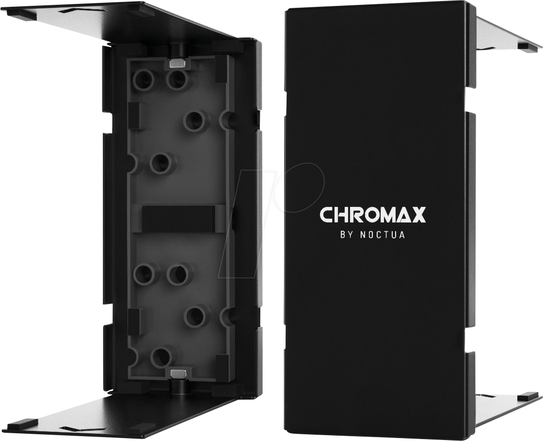 NO NA-HC8 SW - NA-HC8 chromax.black Kühler-Abdeckung für NH-U12A