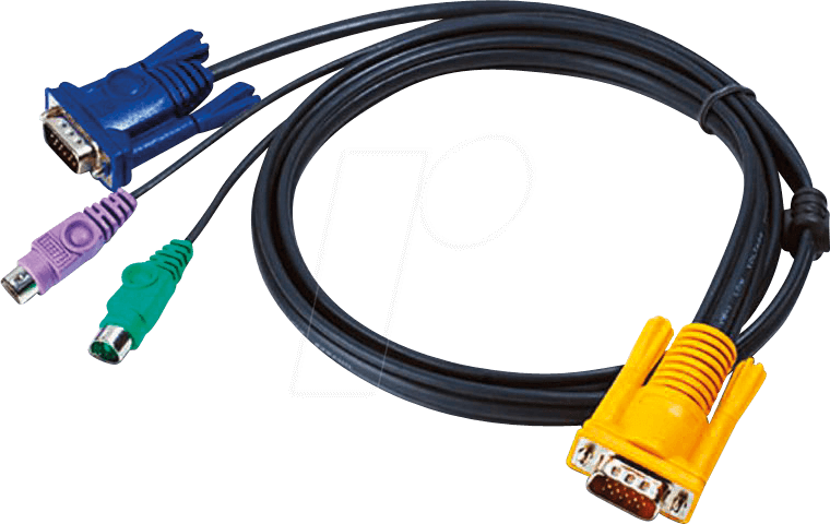 ATEN 2L-5203P - KVM-Kabel, VGA, PS/2, 3.0m
