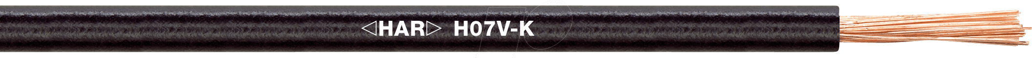 H07VK 1,5OR-100 - Schaltlitze H07V-K, 1,5 mm², 100 m, orange