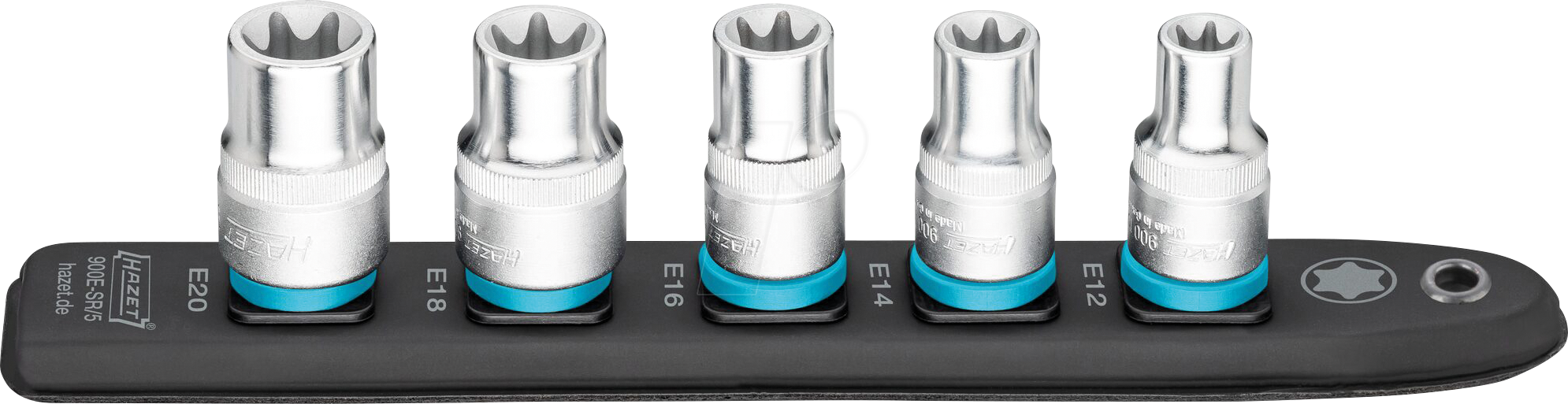 HZ 900E-SR/5 - SmartRail 1/2´´Außen TORX, 5-teilig