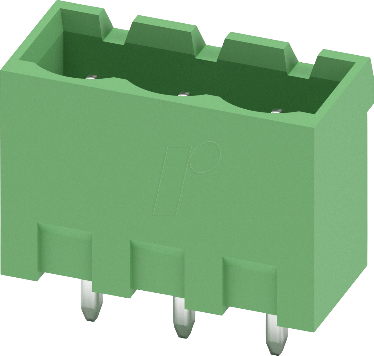 MSTBVA 3-G 5,08 - Leiterplatten-Grundleiste, 3-polig, RM: 5,08 mm