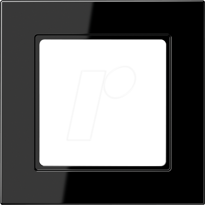 JG A5581 BF SW - Rahmen 1-fach, schwarz A 5581 BF