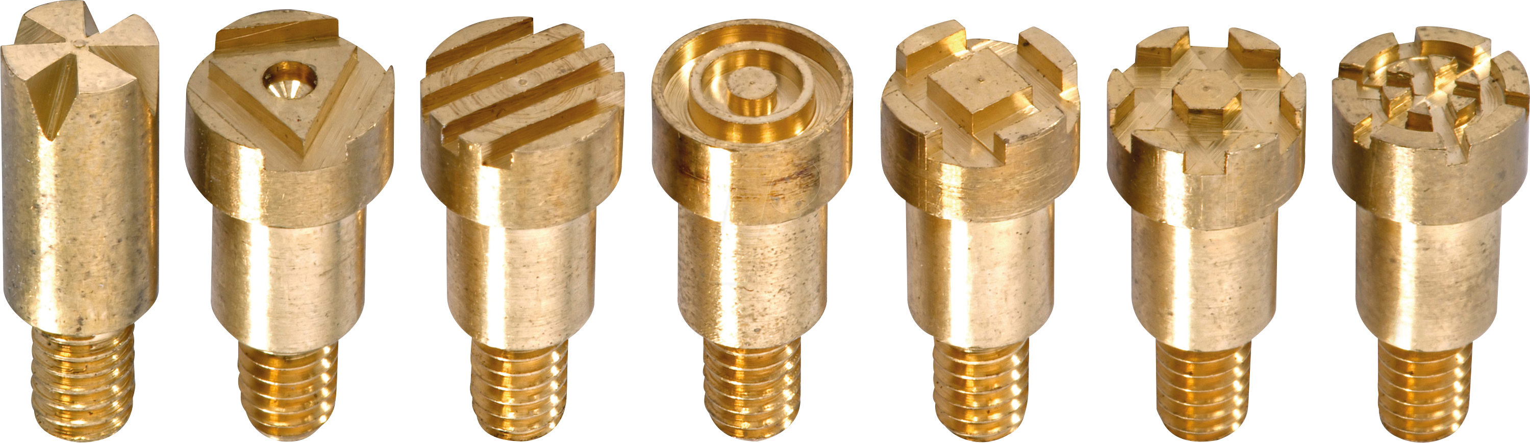 CFH 52252 - Stempel für Brandmalerei, 7erSet