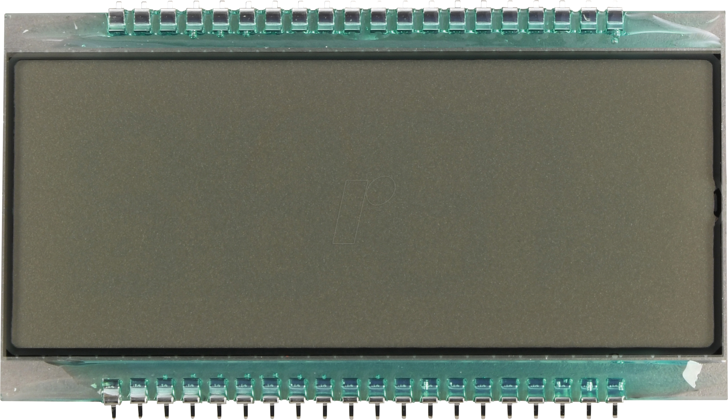 DE131TU-30/6.35 - LCD-7-Segment, 3,5 Digits, H:17,8 mm, transreflective