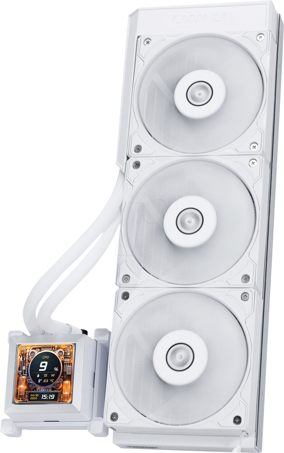 LIAN HSLCD36SW - Lian Li HydroShift LCD 360 Silent AiO, weiß