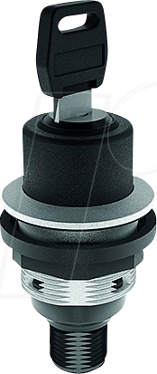 SSSA17IIC009 - Schlüsselschalter - 2 S, silber