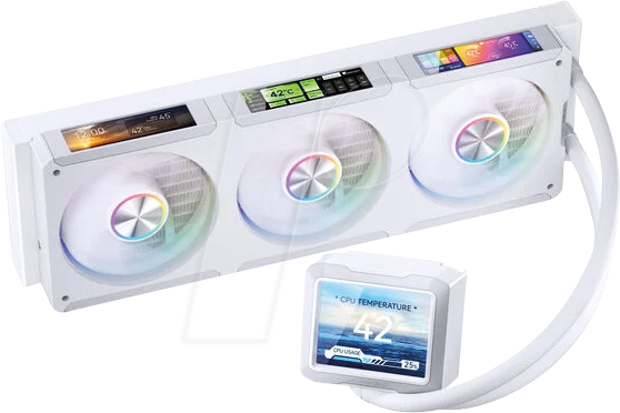 JNB 55041 - Jonsbo 360mm Wasserkühlung, ARGB, weiß