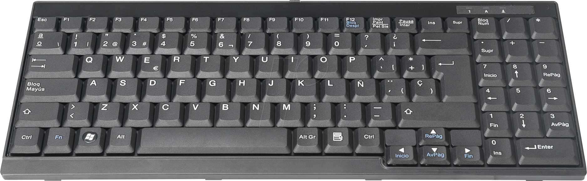 Thumbnail - DIGI DS-72000ES - Tastatur für KVM-Konsolen, spanisches Layout