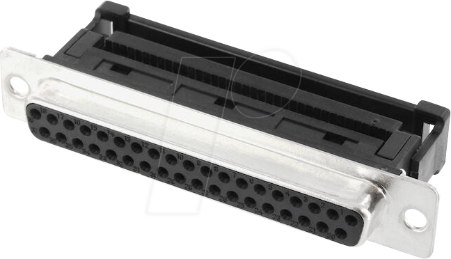 ECON BU37SK/F - D-Sub-Buchsenleiste schneidklemm 37 polig