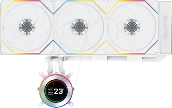 LIAN GHS2LCD36TW - HYDROSHIFT II LCD-C 360TL AiO Wasserkühlung, weiß