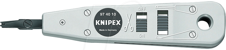 Thumbnail - KN 97 40 10 - Anlegewerkzeug, LSA Plus, 175 mm, für UTP und STP-Kabel