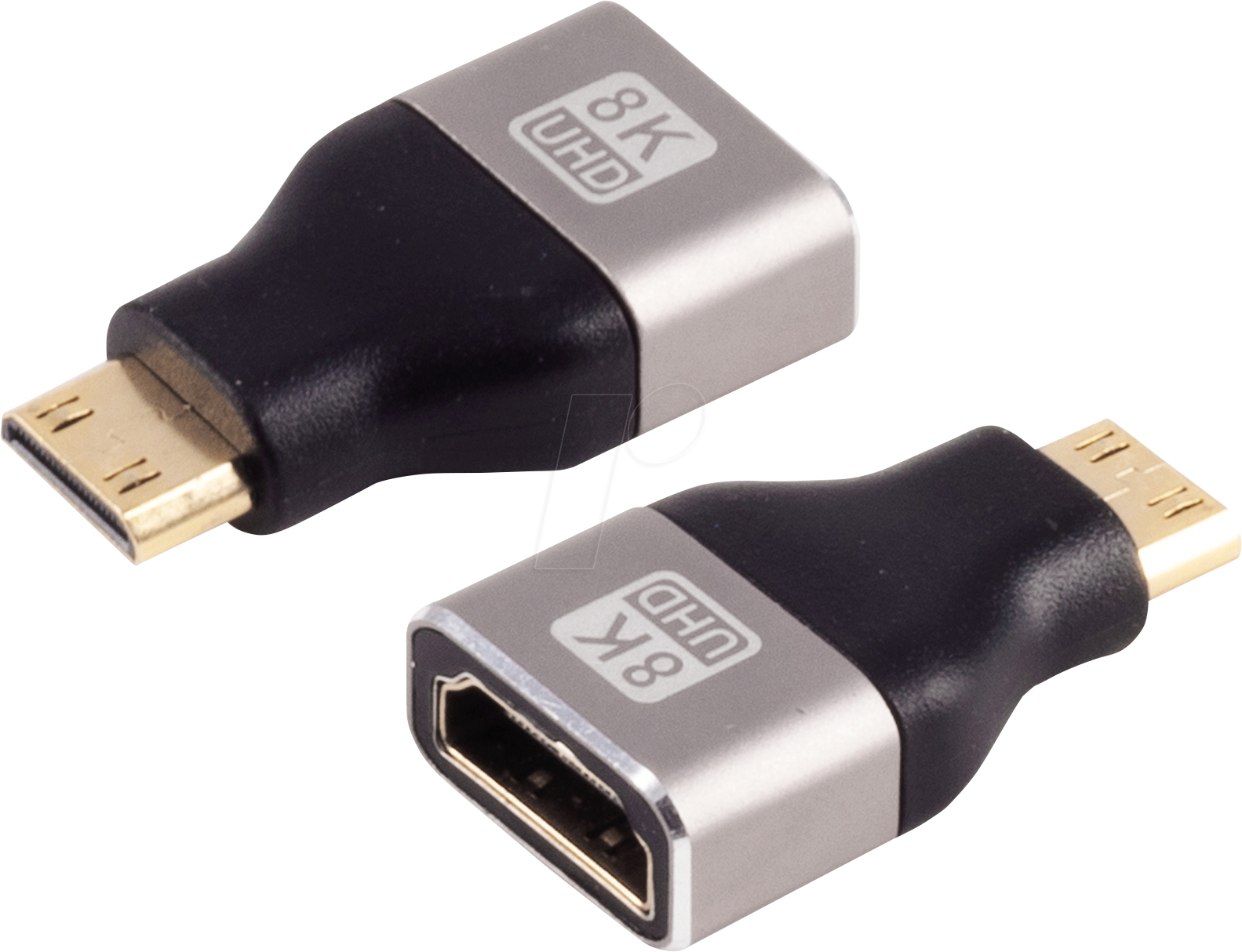 Thumbnail - SHVP SP10-01057 - Adapter HDMI-C Stecker/ HDMI-A Buchse, 8K 60 Hz
