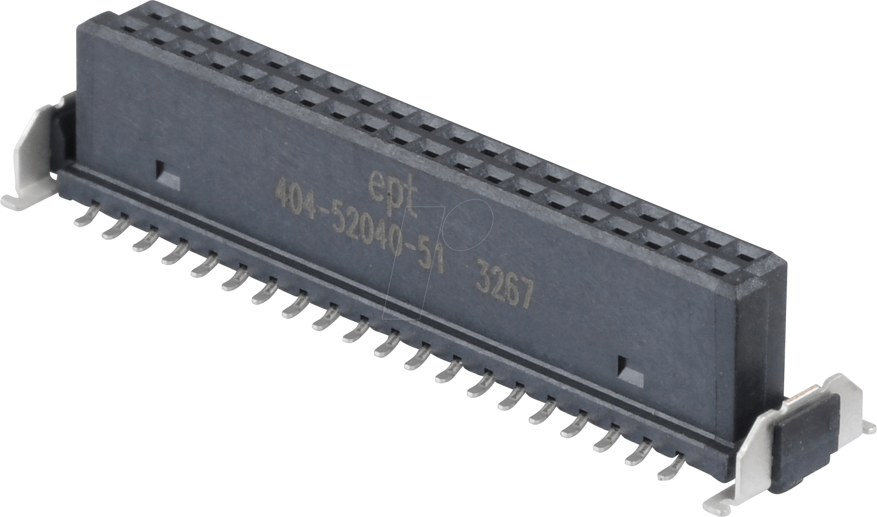 ONE27 F40G 6,25 - One27 Federleiste gerade H=6,25, 40-pol